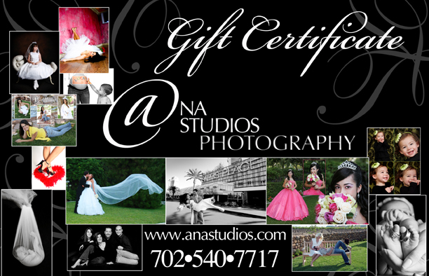 Gift Certificate front